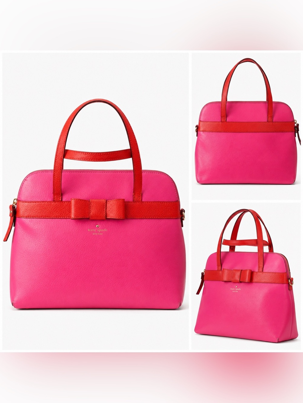 ♠️Kate Spade New York "Kirk Park" Large Maise handbag, guc❤️🩷